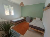 Posteľ alebo postele v izbe v ubytovaní Climber House Palma de Gandia