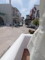a view from the balcony of a house at Theofanis Studios in Agia Anna Naxos