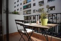 A balcony or terrace at Apartamento Atenea centro con garaje gratuito