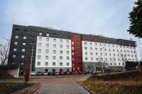 Das Gebäude in dem sich das Hotel befindet