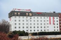 Das Gebäude in dem sich das Hotel befindet