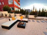 Plán poschodí v ubytovaní Sunshine Deluxe 79m2 apartment with pool, 50 m2 garden lounge and outdoor space