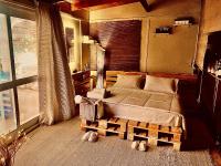 Posezení v ubytování Airport Rooftop Club Luxurious Rooms and Studios