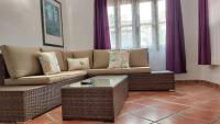 Posezení v ubytování Mediterranean holiday home with small patio-terrace