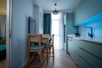 Kuchyň nebo kuchyňský kout v ubytování Bird Nest Suites