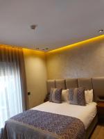 Swiss Continental Hôtelにあるベッド