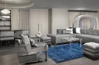 Renaissance Edmonton Airport Hotelにあるシーティングエリア