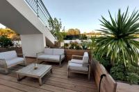 Balkón alebo terasa v ubytovaní Laurina - Terrace with sea view Patio - by TGB