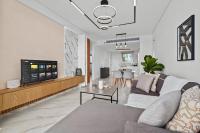 TV a/nebo společenská místnost v ubytování Aurum Residence by Nomads