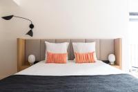 CENTRAL Hôtel Bordeaux Centreにあるベッド