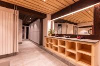 Küche&#47;Küchenzeile in der Unterkunft Arca Aparthotel &amp; Spa