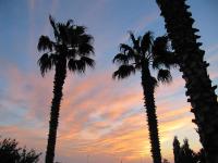 The sunrise or sunset as seen from Az apartmant or nearby