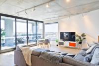 Penthouse Apartment Collingwoodにあるシーティングエリア