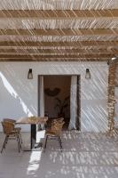 Posezení v ubytování Amal Kythnos Suites