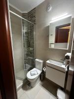 Koupelna v ubytování Hotel Alkyon