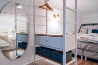 Postel nebo postele na pokoji v ubytování Mauthaus Schönbrunn