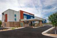 a store front of a building in a parking lot at SpringHill Suites by Marriott Orangeburg in Orangeburg