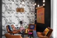 Moxy Milton Keynesにあるシーティングエリア