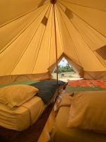 Glamping peumayenにあるベッド