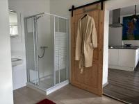 Koupelna v ubytování Auern Apartement