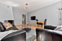 TV a/nebo společenská místnost v ubytování Forenom Serviced Apartments Oslo Rosenborg