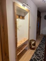 A bed or beds in a room at The Dolomiti View