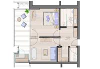 Hotel Pineiの見取り図または間取り図