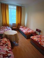 Posteľ alebo postele v izbe v ubytovaní Hostel Omega