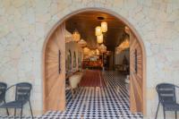 En restaurant eller et andet spisested på Lek Nana Pool Villa Bophut