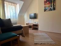 TV a/nebo společenská místnost v ubytování Minkov Apartments, Замъка 2