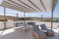 Balkón alebo terasa v ubytovaní 3 Muses Luxury Villas