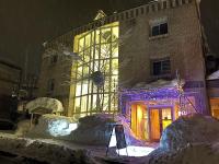 冬のBlue Star Hotelの様子