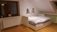 Postel nebo postele na pokoji v ubytování Apartmán Pod Javorovým