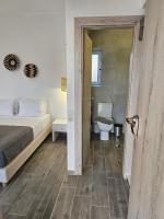 Koupelna v ubytování Galazio Rooms & Suites