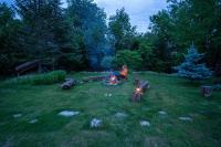 Zahrada ubytování Adventure Camp Emen