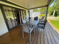 Plán poschodí v ubytovaní Cosy ecolodge with shared heated pool 10 from the beach