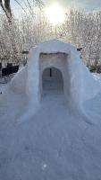 La cabane des écureuils v zime