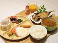 別荘の敷地内または近くでの食事または食べ物