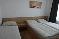 Postel nebo postele na pokoji v ubytování Apartmán Rozárka Černý Důl