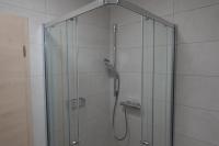 Koupelna v ubytování Apartmán Rozárka Černý Důl