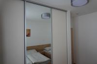 Postel nebo postele na pokoji v ubytování Apartmán Rozárka Černý Důl