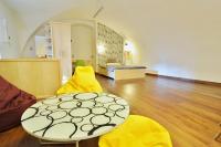 Posezení v ubytování Apartment Trziste