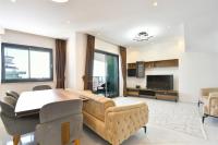 Posezení v ubytování 0205 Two Bedroom Duplex in Serenity Residents Comfortable and Modern Stay in Mahmutlar Alanya