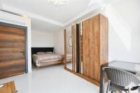 Posezení v ubytování 0205 Two Bedroom Duplex in Serenity Residents Comfortable and Modern Stay in Mahmutlar Alanya