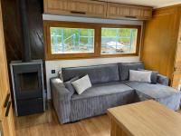 Posezení v ubytování Luxury houseboat, Orlík Castle