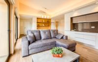 Posezení v ubytování Can Cintet 3 Apartamento con terraza en Besalú