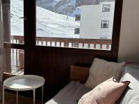Plan piętra w obiekcie Appartement skis aux pieds 2 pièces cabine avec balcon - Val Claret, Tignes - FR-1-502-398