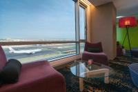 Hyatt Regency Taoyuan International Airportにあるシーティングエリア