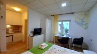 Kuchyňa alebo kuchynka v ubytovaní Apartment Zsa Zsa Zenta 1