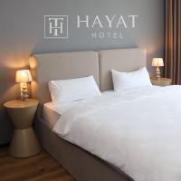 Hayat Sky Hotel Rustにあるベッド